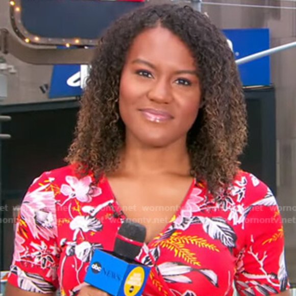 Diane von Furstenberg floral wrap dress - Picture 9 of 9